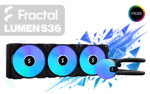 Fractal Lumen S36 RGB 360mm AIO Liquid CPU Cooler - image 1
