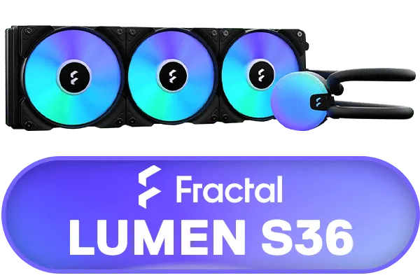 Fractal Design Lumen S36 RGB AIO Liquid Cooler