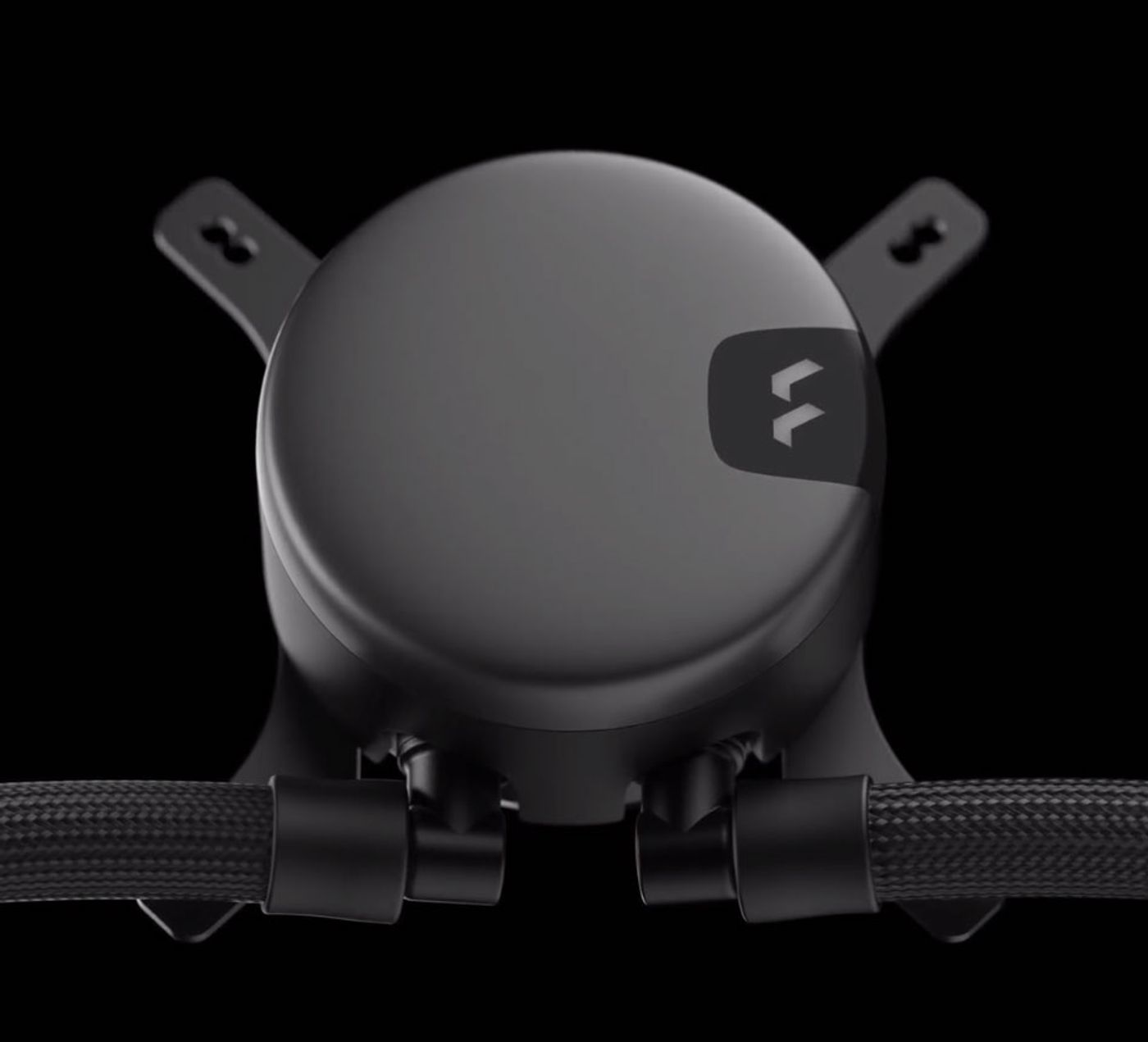 Rotating removable top on the Fractal Design Lumen S36 RGB pump block