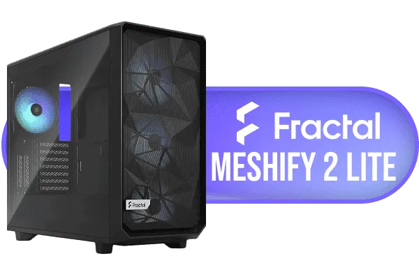 Fractal Design Meshify 2 RGB Case - Black