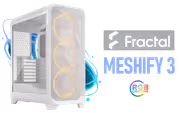 Fractal Meshify 3 RGB White FD-C-MES3A-07 PC Case - image 1