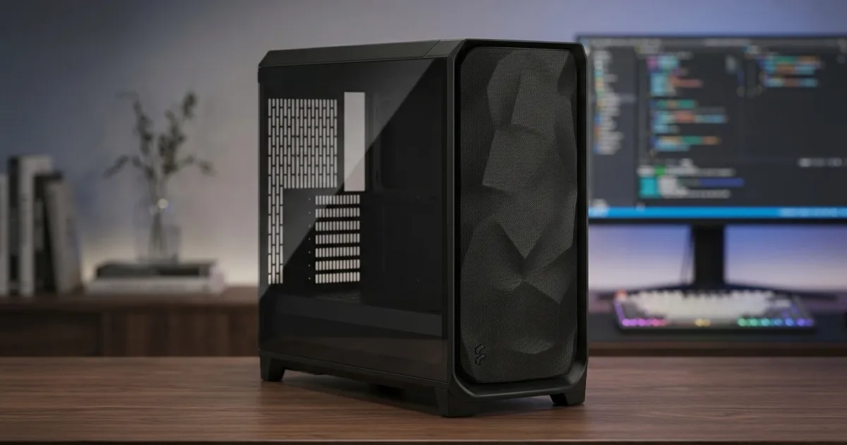 Fractal Meshify 3 XL Black TG - Spacious Mesh PC Case | Evetech