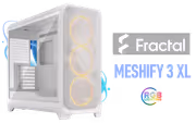 Fractal Meshify 3 XL White FD-C-MES3X-06 High-Airflow PC Case - image 1