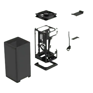 Fractal Mood FD-C-MOD1N-02 Black Fabric PC Case - image 13