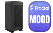 Fractal Mood FD-C-MOD1N-02 Black Fabric PC Case - image 1