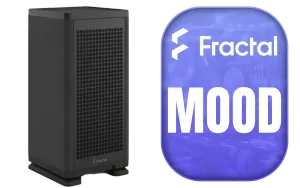 Fractal Mood FD-C-MOD1N-02 Black Fabric PC Case - image 1