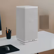 Fractal Mood Light Gray FD-C-MOD1N-01 Compact PC Case - image 10