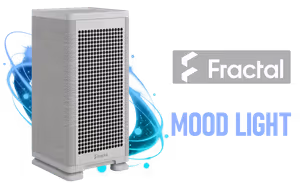 Fractal Design Mood Mini-Tower Gaming Case Light Gray - Image 1