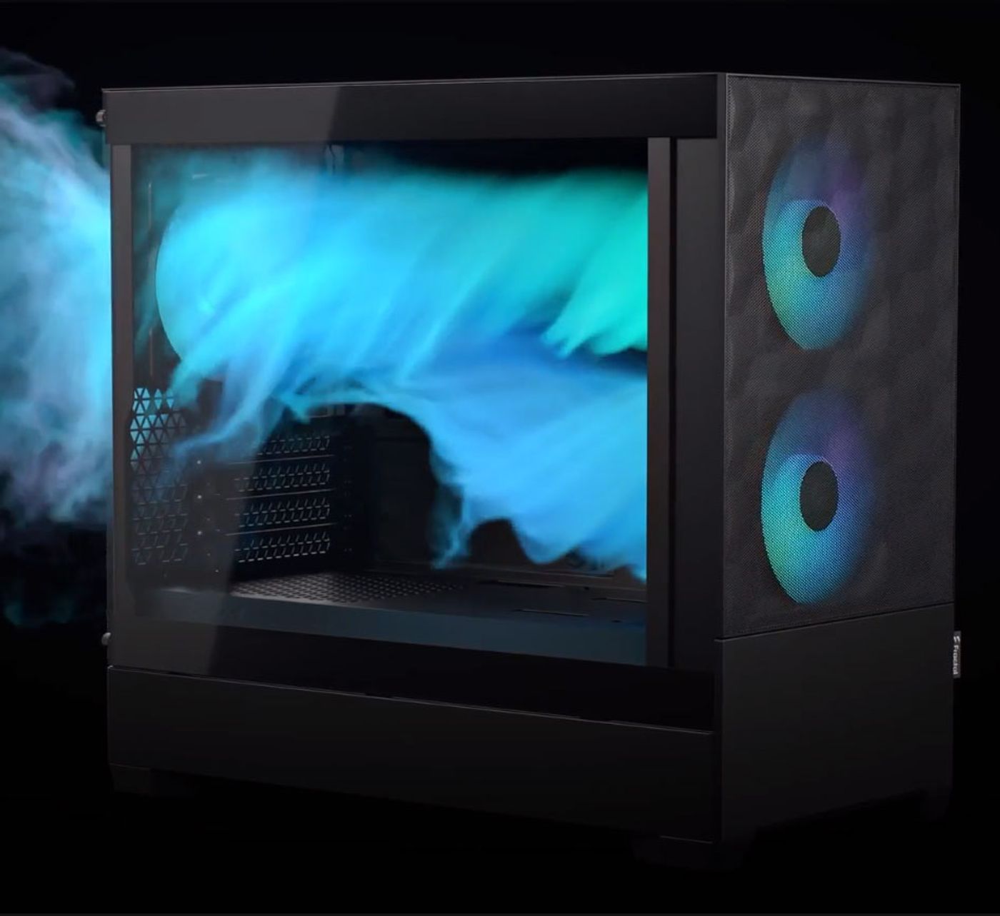 Fractal Design Pop Mini Air white PC case with tempered glass side panel