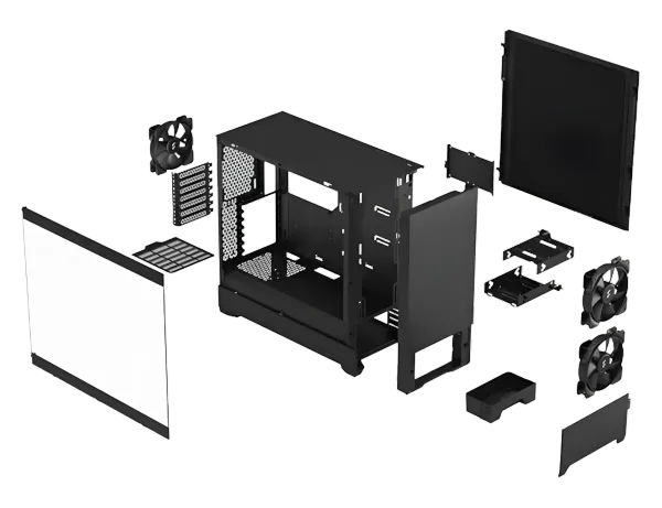 Fractal Design Pop Silent FD-C-POS1A-02 ATX Mid Tower Case | Evetech