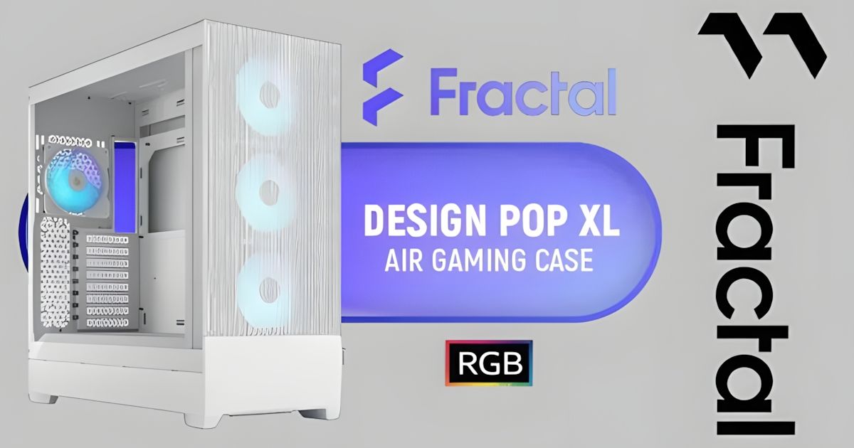 PCケース(自作PC用) Fractal Design Pop XL Air RGB TG White Fractal
