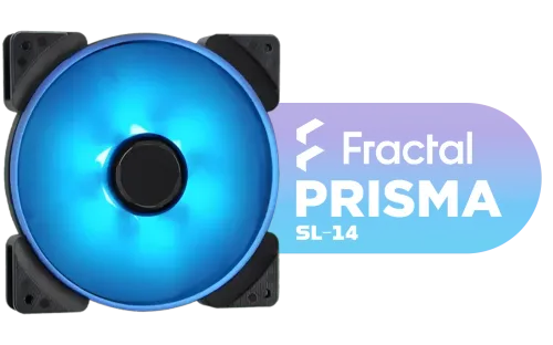 Fractal Design Prisma 140mm Case Fan Blue - Image 1