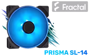 Fractal Design Prisma 140mm Case Fan Blue - Image 1