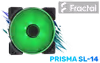 Fractal Design Prisma SL-14 140mm Silent Fan - Green - image 1