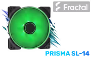 Fractal Design Prisma SL-14 140mm Silent Fan - Green - image 1