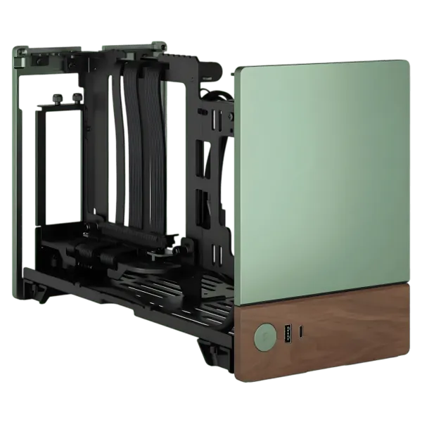 Fractal Design Terra ジェード Fractal Design Terra Mini ITX Gaming Case - Jade | Compact