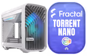 Fractal Torrent Nano RGB White — Compact High-Airflow PC Case - image 1