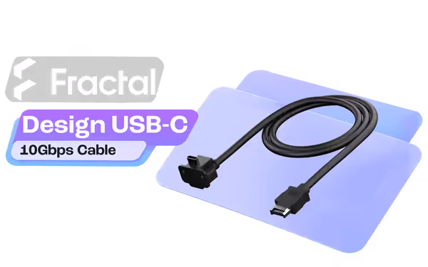 Fractal Design FD-A-USBC-002 USB-C 10Gbps Cable - image 1 Fractal Design FD-A-USBC-002 USB-C 10Gbps Cable - image 1