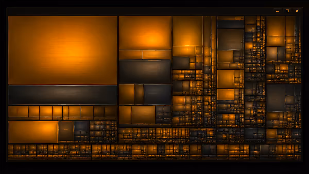 WinDirStat disk usage treemap