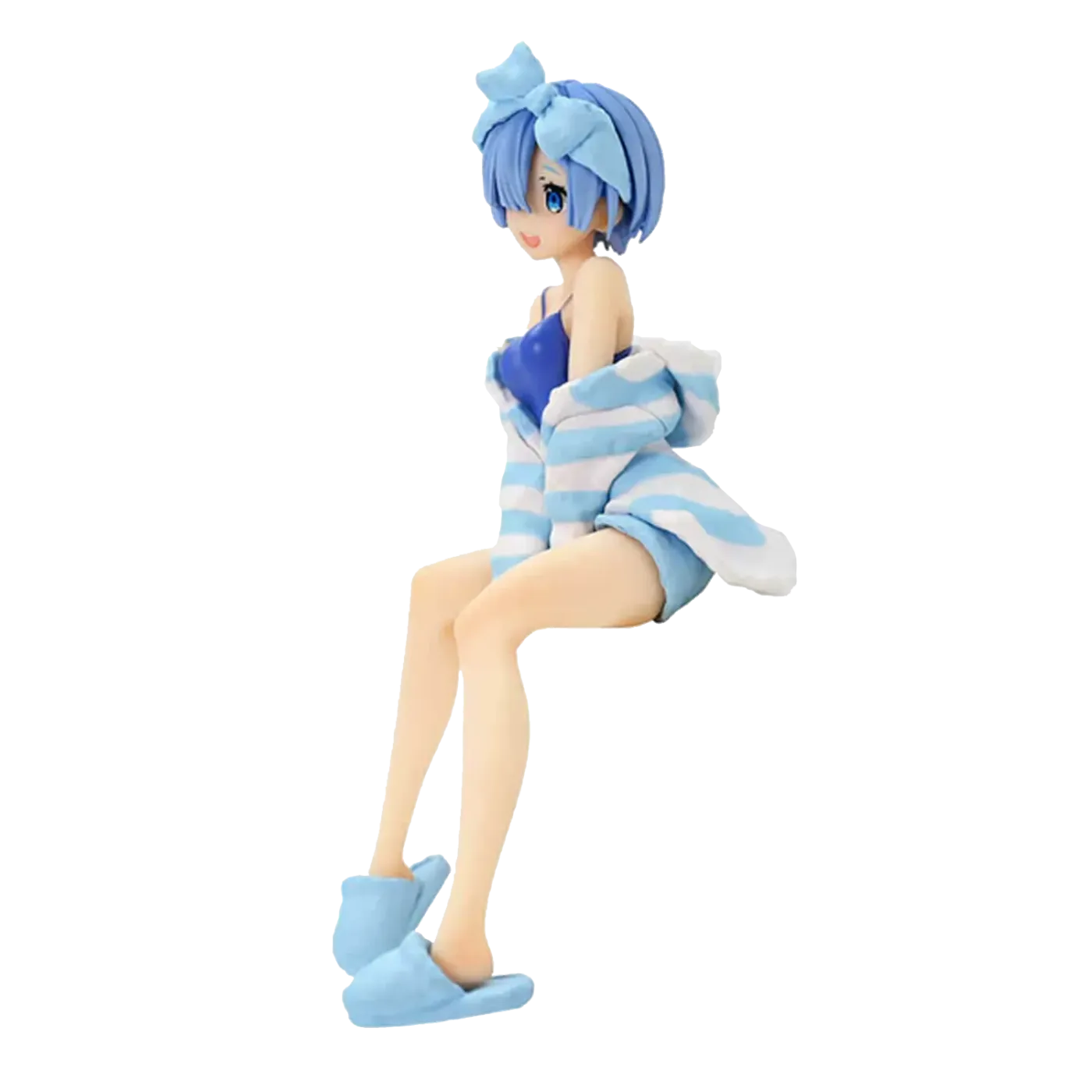 Second view of the FuRyu Rem prize figure showing its casual styling