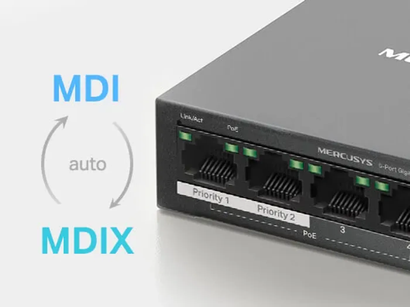 MS105GP plug and play setup with automatic configuration
