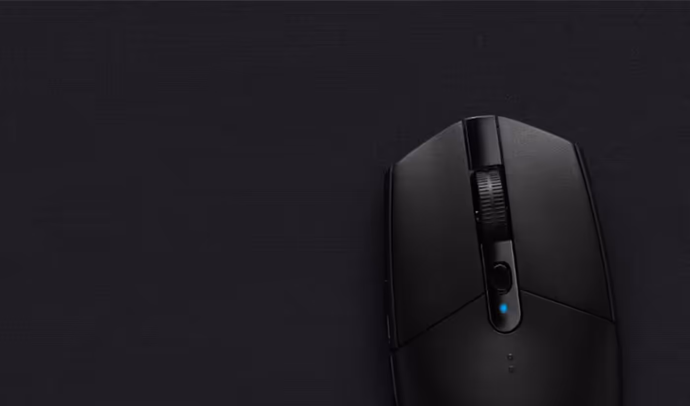 Consistent surface texture supporting precise Logitech G240 mouse tracking