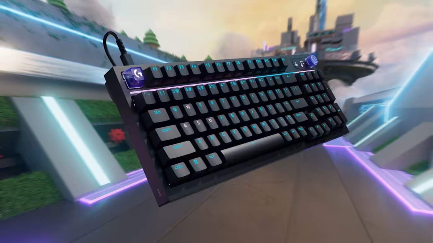 G316 X keyboard hero image emphasizing playful, customizable design