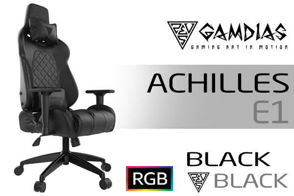 Gamdias Achilles E1 Black Gaming Chair Best Deal South Africa