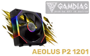 Gamdias Aeolus P2 1201 RGB 120mm Case Fan - image 1