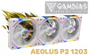 Gamdias AEOLUS-P2-1203-WH 120mm RGB 3-Pack Fans - image 1