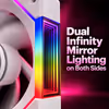Gamdias AEOLUS P2-1201 White 120mm Case Fan - Cableless Daisy Chain - image 4