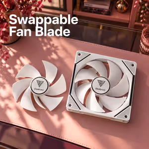 Gamdias AEOLUS P2-1201 White 120mm Case Fan - Cableless Daisy Chain - image 6