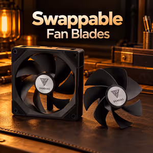 Gamdias Aeolus P2 1201 RGB 120mm Case Fan - image 2