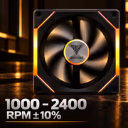 Gamdias Aeolus P2 1201 RGB 120mm Case Fan - image 3