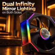 Gamdias Aeolus P2 1201 RGB 120mm Case Fan - image 4