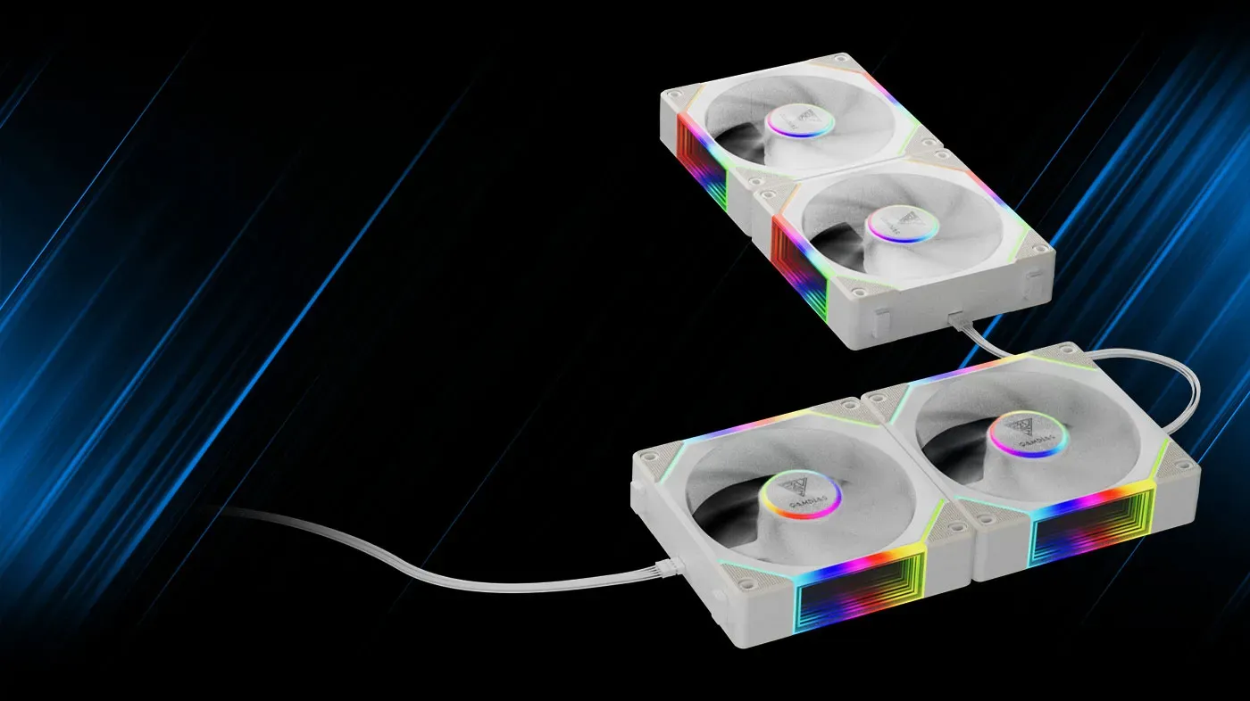 Extension cables for Gamdias Aeolus P2 fans providing flexible installation options
