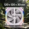 Gamdias AEOLUS-P2-1203-WH 120mm RGB 3-Pack Fans - image 5
