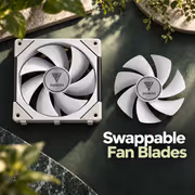 Gamdias AEOLUS-P2-1203-WH 120mm RGB 3-Pack Fans - image 6