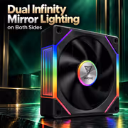 Gamdias AEOLUS-P2-1203 3x120mm RGB Case Fans - image 2