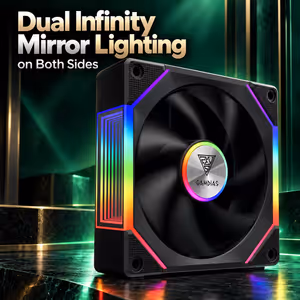 Gamdias AEOLUS-P2-1203 3x120mm RGB Case Fans - image 2
