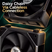 Gamdias AEOLUS-P2-1203 3x120mm RGB Case Fans - image 4