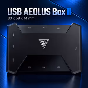 Gamdias AEOLUS-P2-1203U ARGB PWM Case Fan – Swappable Blades - image 2