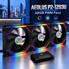 Gamdias AEOLUS-P2-1203U ARGB PWM Case Fan – Swappable Blades - image 3