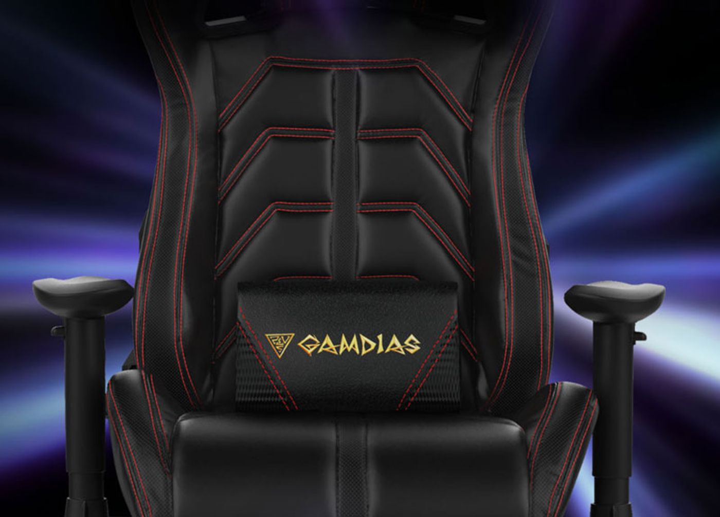 Gamdias Aphrodite MF1 gaming chair showcasing premium leather and ergonomic construction