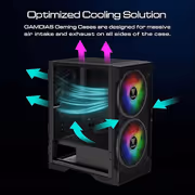 Gamdias APOLLO E2 Elite Mid-Tower Tempered Glass Case (Black) - image 15