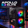 Gamdias APOLLO E2 Elite Mid-Tower Tempered Glass Case (Black) - image 2
