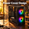 Gamdias APOLLO E2 Elite Mid-Tower Tempered Glass Case (Black) - image 4