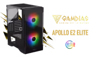 Gamdias APOLLO E2 Elite Mid-Tower Tempered Glass Case (Black) - image 1