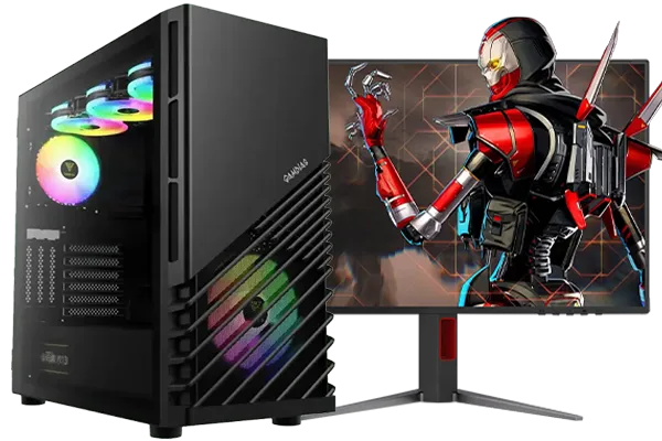 Intel 14th Gen Core i5 14400F 4.7GHz RX 9060 XT 8GB DDR4 Gaming PC