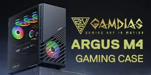 Gamdias Argus M4 Gaming Case Black